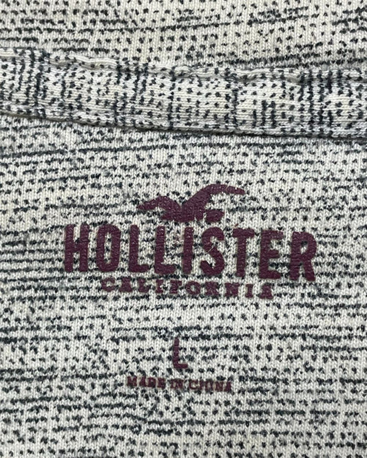 Hollister Gray T Shirt For Men Medium
