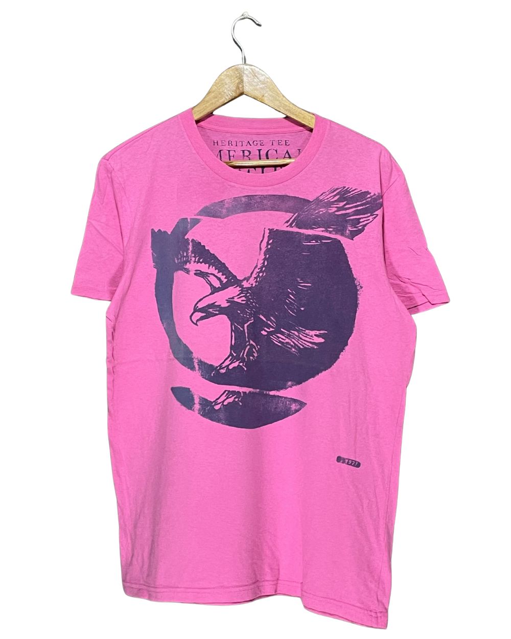 American Eagle Pink T Shirt For Men Medium