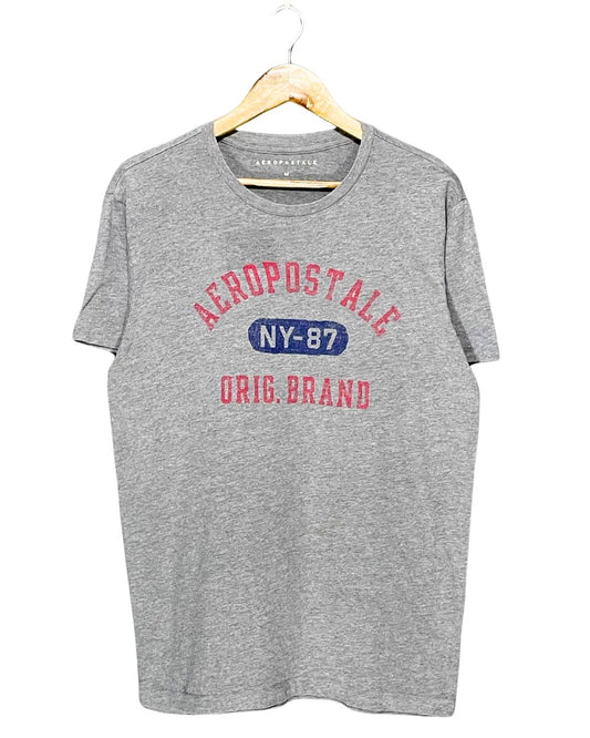 Aeropostale Gray T Shirt For Men M