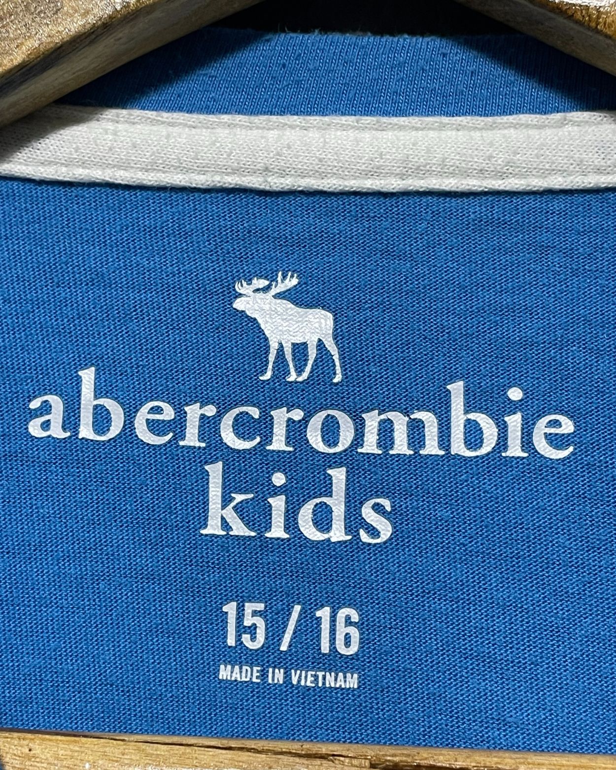 Abercrombie Blue T Shirt For Boy 16 Years