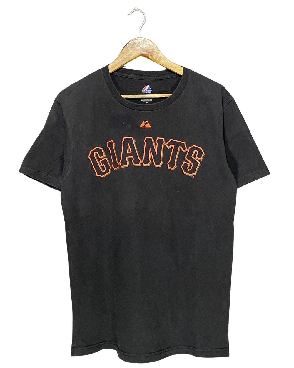 Majestic Black T Shirt For Men M