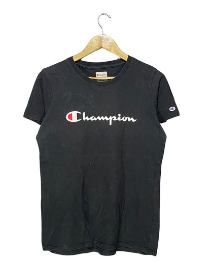 Champion Black T Shirt For Men Small