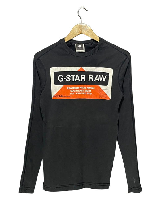 G-Star Raw Black T Shirt For Men  X Small