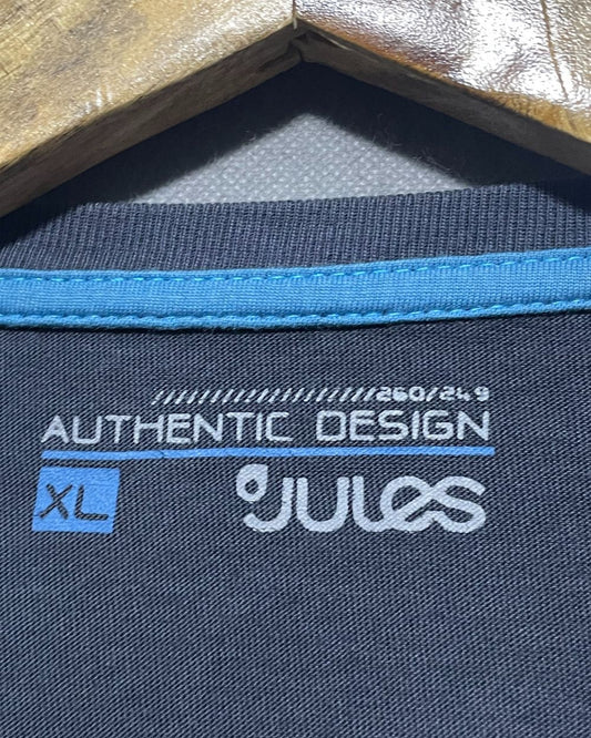 Authentic Design Blue T Shirt For Men Large