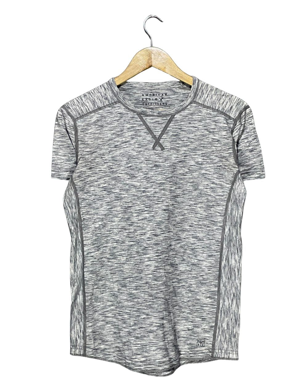 American Eagle Gray T Shirt For Men X Small
