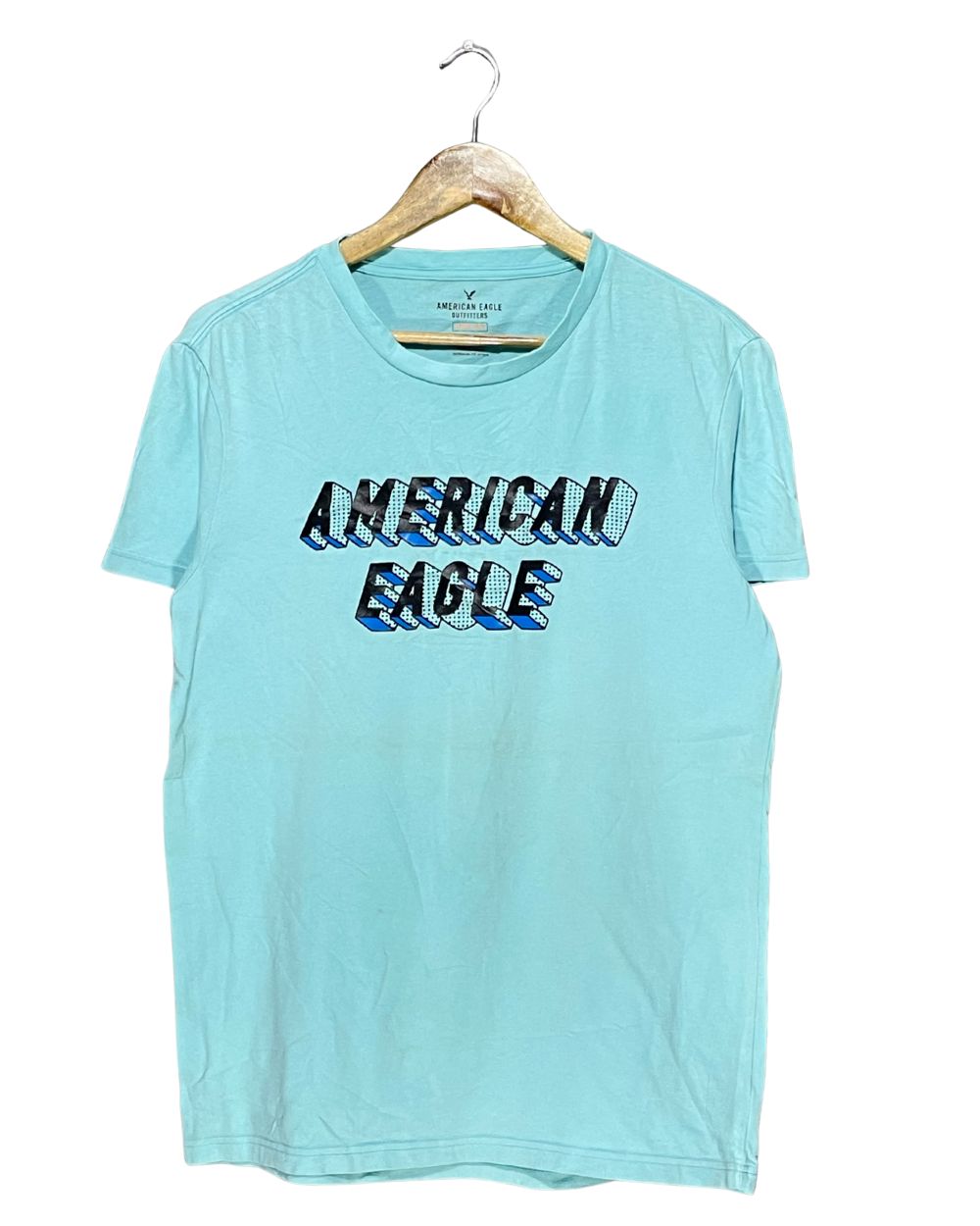 American Eagle Blue T Shirt For Men Medium