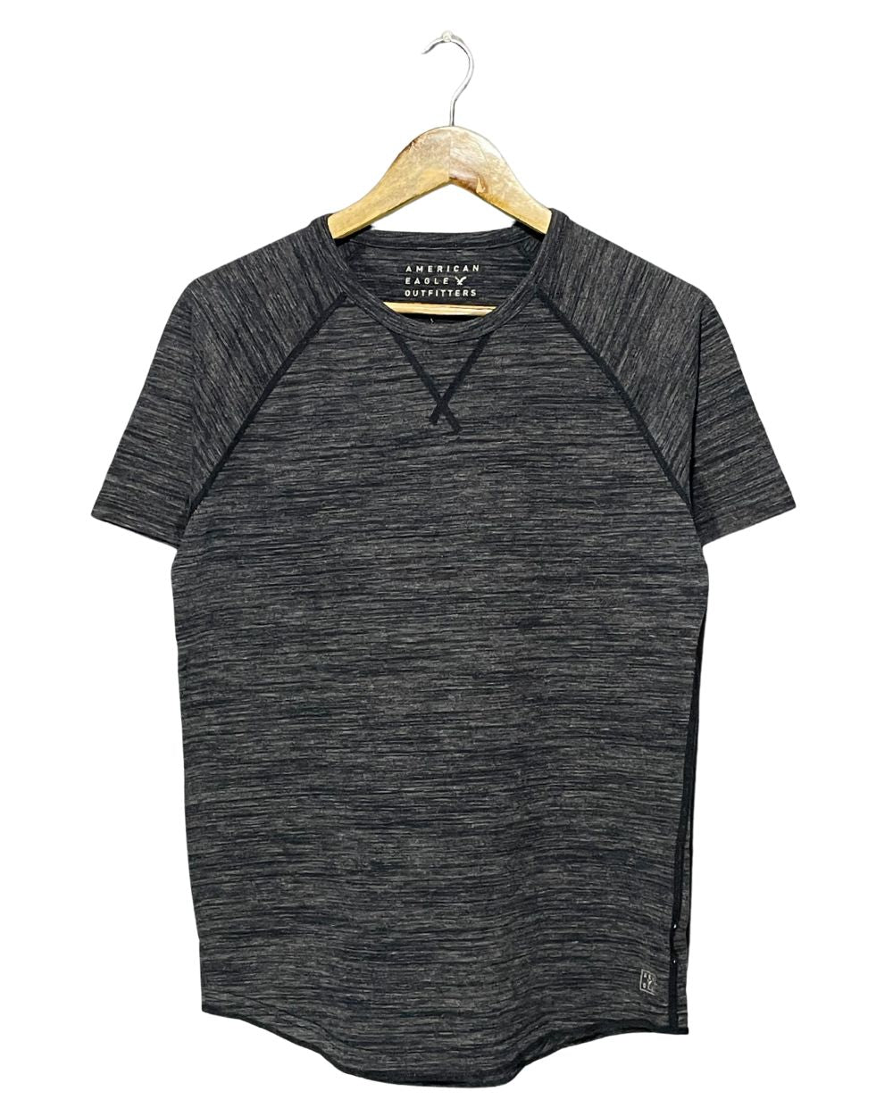 American Eagle Gray T Shirt For Men Small