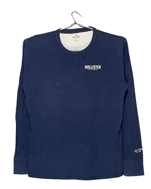 Hollister Blue T Shirt For Men Medium