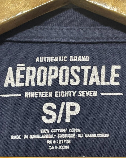 Aeropostale  Blue T Shirt For Men Small