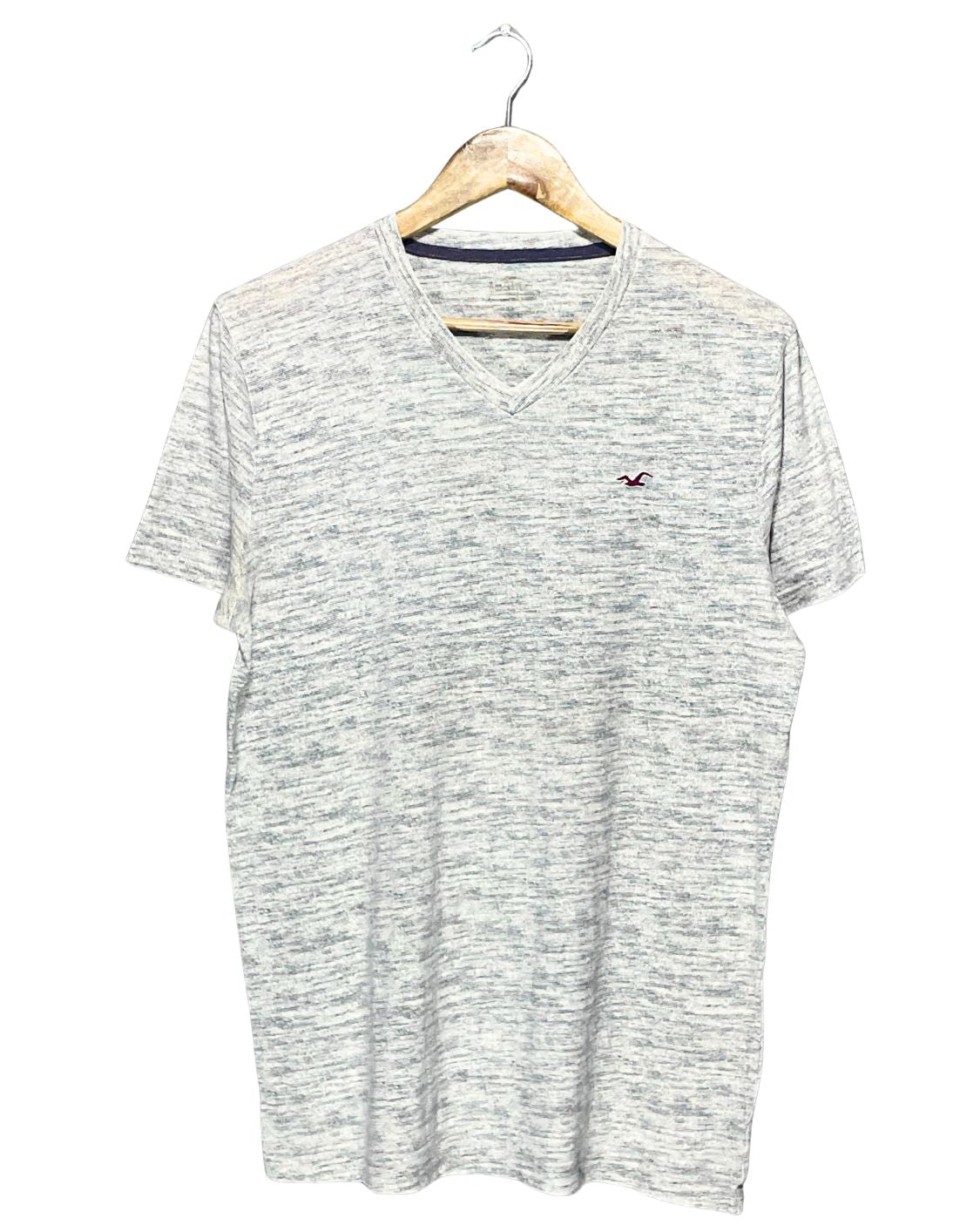 Hollister Gray T Shirt For Men M