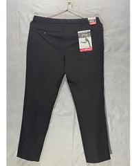 Van Heusen Black Cotton Dress Pant For Men X large