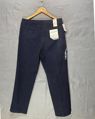 Dockers Black Cotton Dress Pant For Men Medium