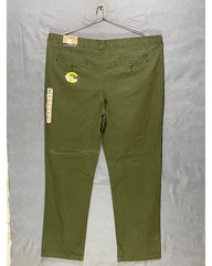 Magellan Green Cotton Dress Pant For Men Medium