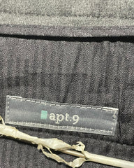Apt.9 Gray Cotton Dress Pant For Men X Large