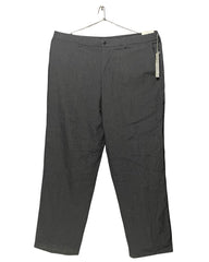 Apt.9 Gray Cotton Dress Pant For Men X Large
