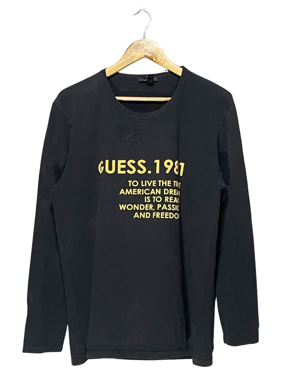 Guess Black T Shirt For Men M