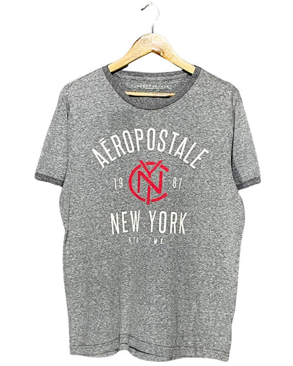 Aeropostale Gray T Shirt For Men M