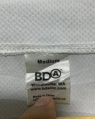 BDA White Sports T Shirt For Men L