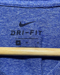 Nike Blue Sports T Shirt For Men Medium