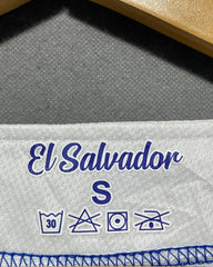 El Salvador White Sports T Shirt For Men S