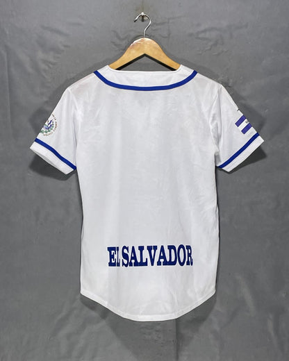 El Salvador White Sports T Shirt For Men S