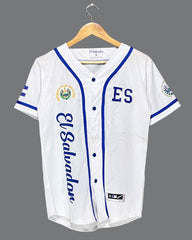 El Salvador White Sports T Shirt For Men S