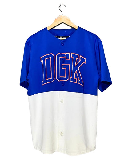 DGK Blue Sports T Shirt For Men L