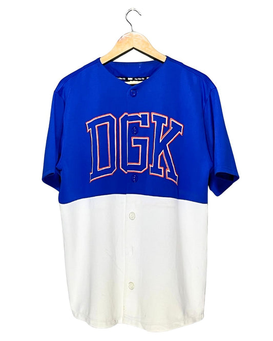 DGK Blue Sports T Shirt For Men L