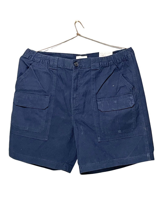 Croft & Barrow Blue Cotton Short For Men XL