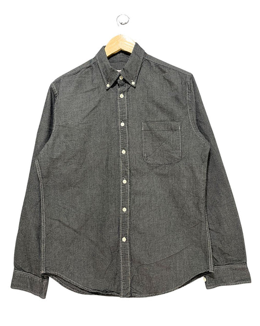 Merona Gray Cotton Shirt For Men Medium