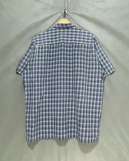 Aeropostale Blue Cotton Shirt For Men Large