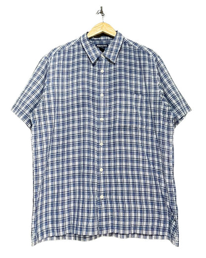 Aeropostale Blue Cotton Shirt For Men Large