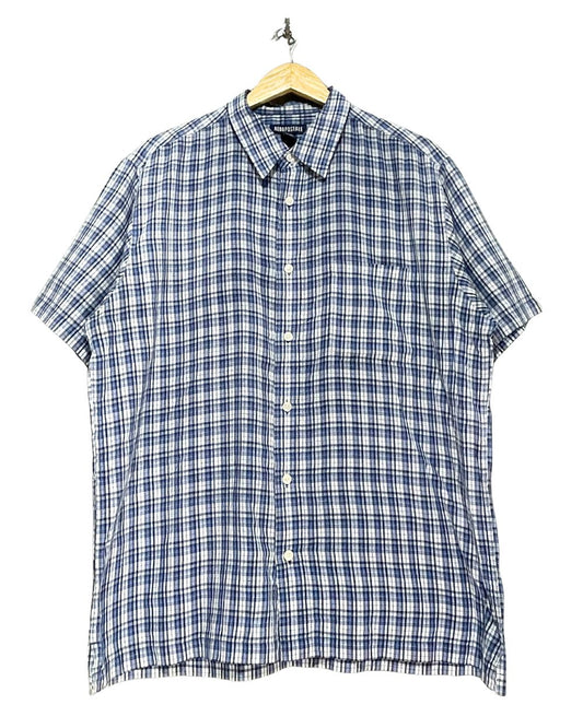 Aeropostale Blue Cotton Shirt For Men Large