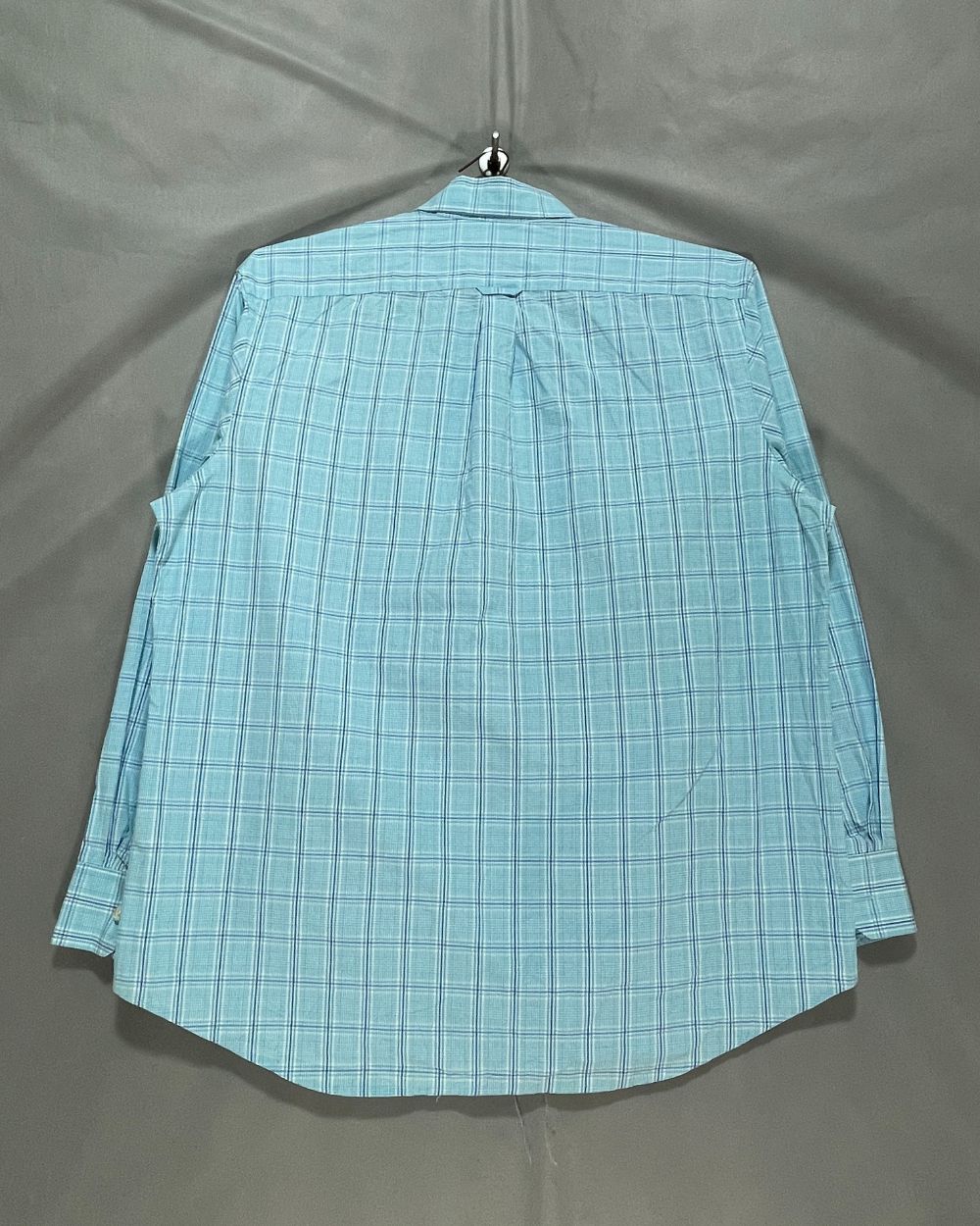 Izod Blue Cotton Shirt For Men XX Large