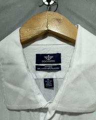Dockers White Cotton Shirt For Men X Large