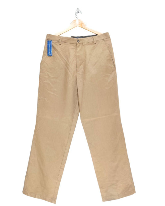 Dockers Brown Cotton Dress Pant For Men Medium