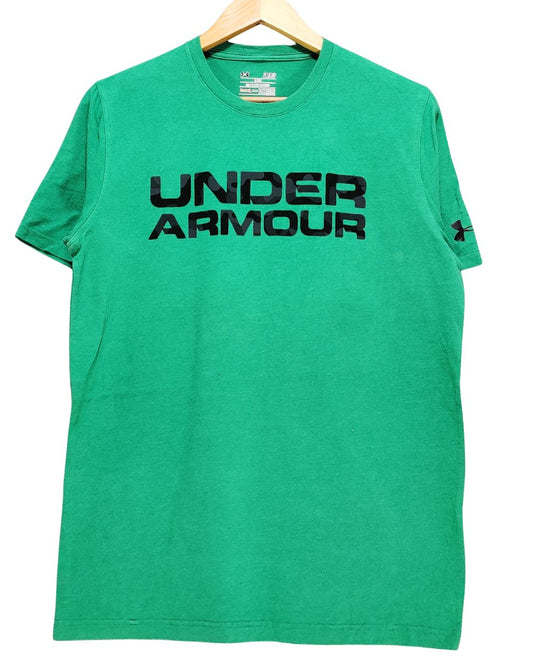 Under Armour Green T Shirt For Men M