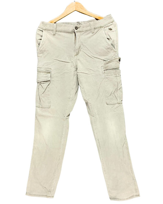 Polo U.S. Assn Cream Cotton For Men Cargo Pant M