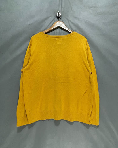 American Eagle Yellow For Men Sweater XL