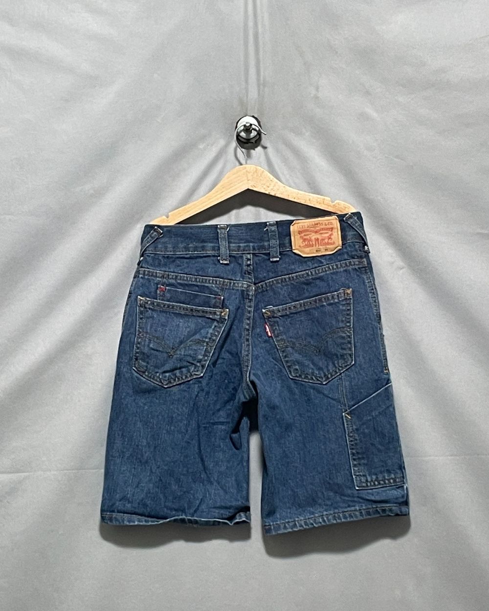 Levi's Blue Cotton Short For Kids 15 Years