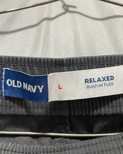 Old Navy Gray Cotton Short For Men Large