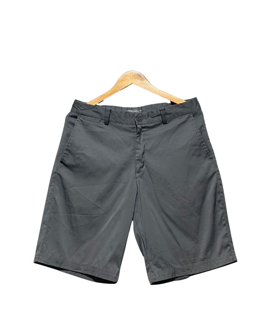 Nike Golf Gray Cotton Short For Men Medium