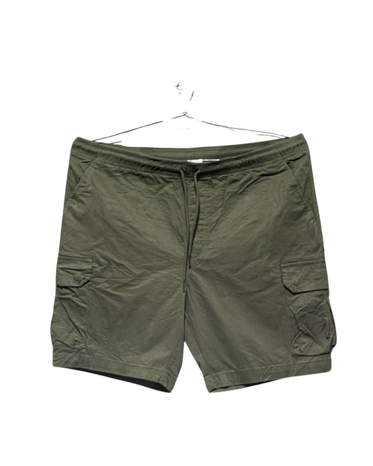 Good Fellow Green Cotton Short For Men Large