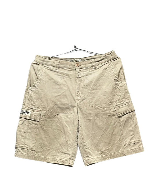 U.S. Polo Assn Khaki Cotton Short For Men Large