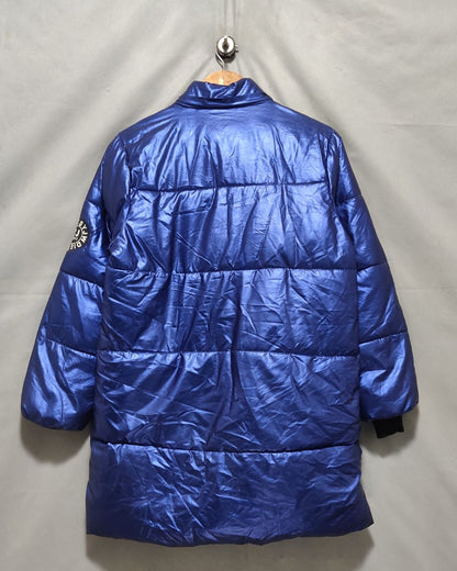 TJ Tsyj Blue For Women Puffer Jacket XL