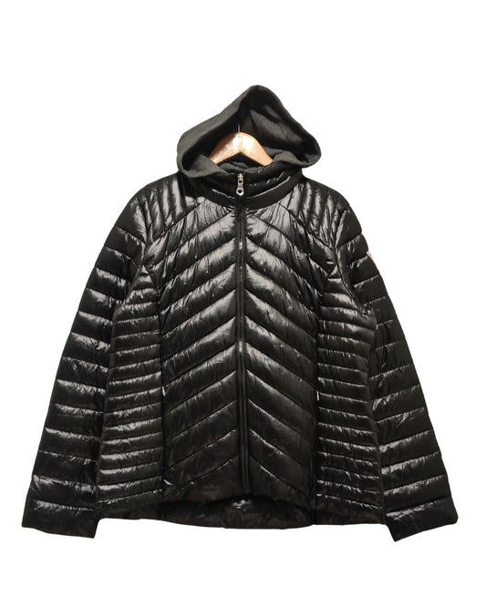 Guess Black For Women Puffer Hood Jacket Medium