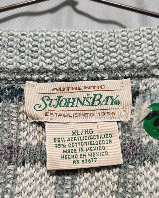Stjohns Bay Blue For Women Sweater X Large