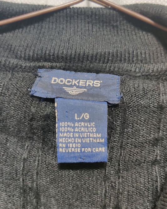 Dockers Black For Women Sweater Large