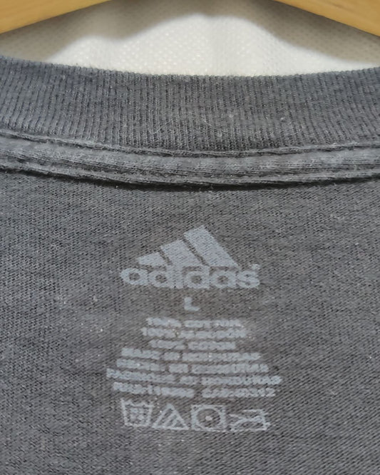 Adidas Black T Shirt For Men Large