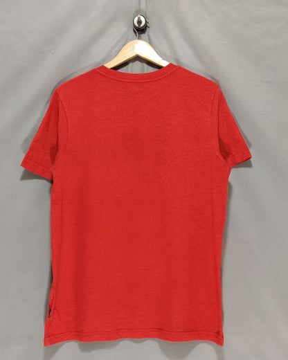 Puma Orange T Shirt For Men Medium